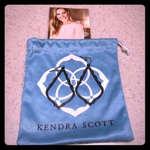 Kendra Scott Sophee Drop Earrings in Gunmetal